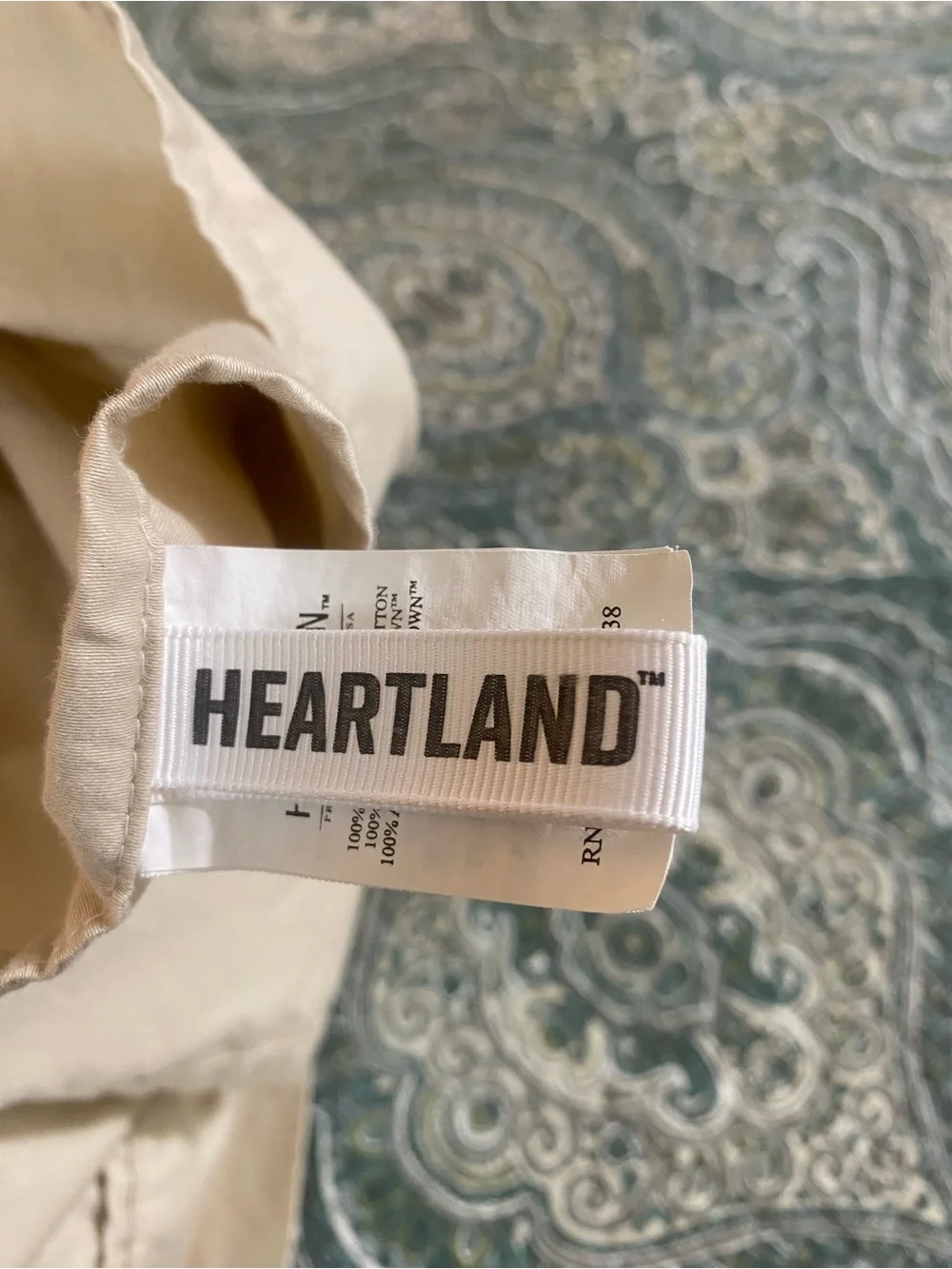 Luxury Cream Sheet Soft Neutral Bedding by Heartland cotton